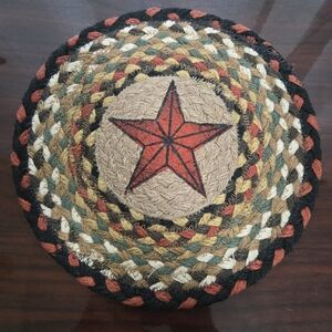 Woven Star Pattern Trivet